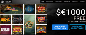 Luxury Casino Website